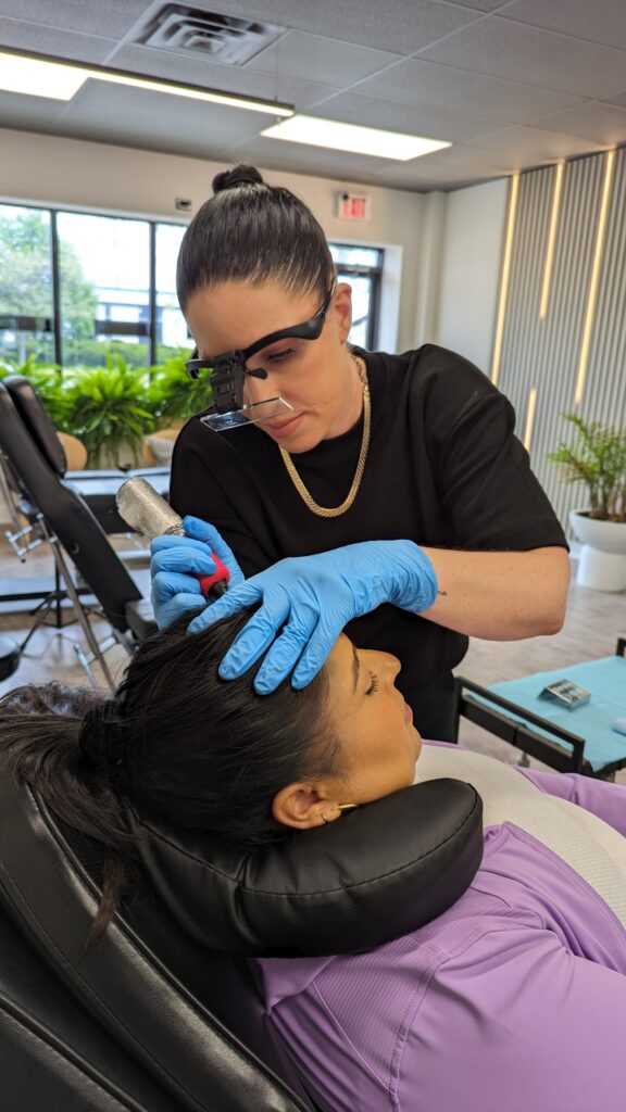 Scalp Micropigmentation, Female Scalp Micropigmentation